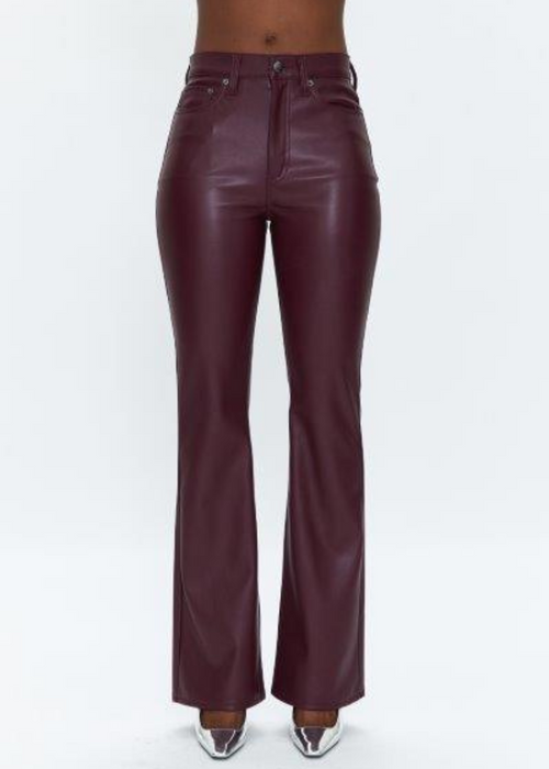 Pistola Dana Bootcut - Dark Rose-Hand In Pocket