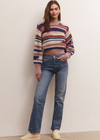 Z Supply Asheville Striped Sweater-Hand In Pocket