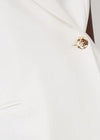 French Connection Whisper Halter Blazer Dress - Summer White-Hand In Pocket