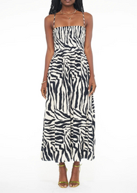 Pistola Smocked Bianca Dress - Safari-Hand In Pocket