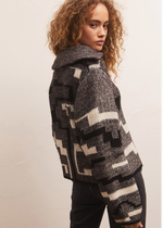 Z Supply Phoenix Qtr Zip Pullover Sweater ***FINAL SALE***-Hand In Pocket
