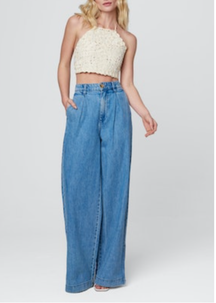 Blank NYC Private Dance Pants-Hand In Pocket