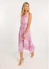 Caballero Nouvel Dress- Palm Serenade-Hand In Pocket