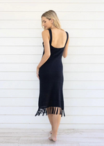 Crochet Fringe Dress-***FINAL SALE**-Hand In Pocket