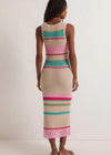 Z Supply Ibiza Stripe Sweater Dress- Natural ***FINAL SALE***-Hand In Pocket