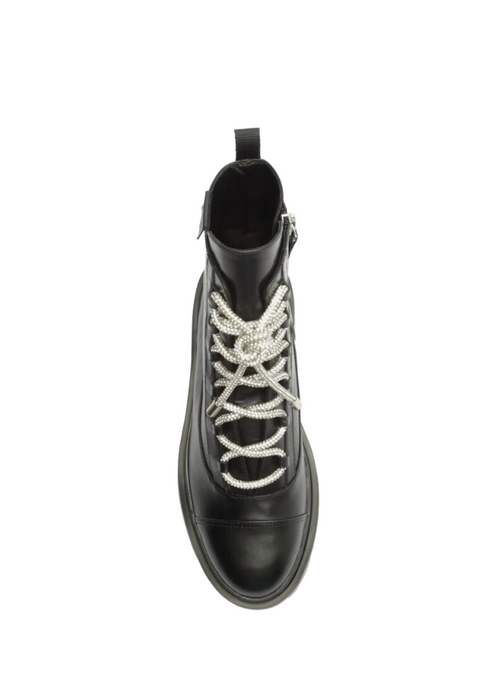 Schutz Kalie Glam Lug Sole Bootie-Hand In Pocket