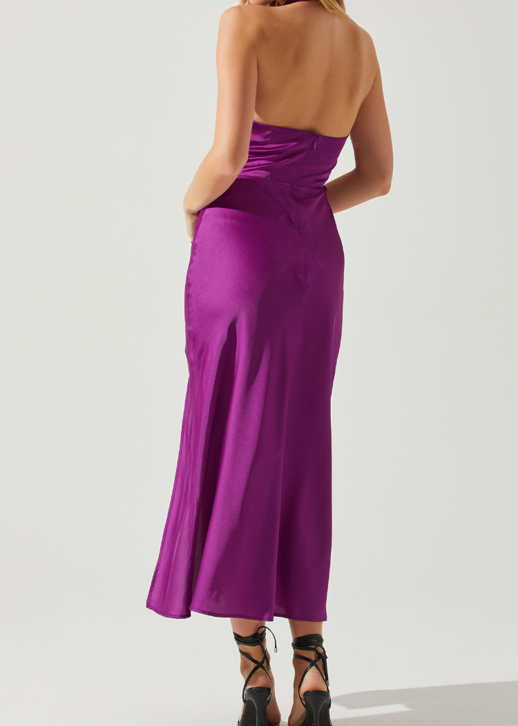 ASTR The Label Marissa Dress-Magenta-***FINAL SALE***-Hand In Pocket