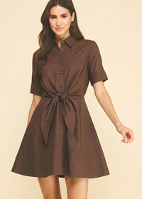 Dahlia Dress -Espressso