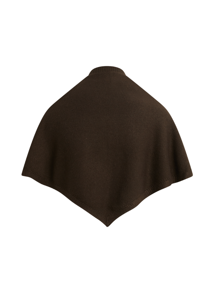 Favorite Daughter Triangle Scarf- Brown-Hand In Pocket