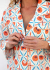 Mersea Over The Moon PJ Set- Zinnias-Hand In Pocket