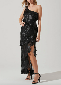 ASTR the Label Andrea Dress - Black ***FINAL SALE***-Hand In Pocket