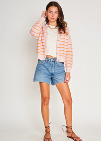 DRA Amara Cardigan- Poppy Blush ***FINAL SALE***-Hand In Pocket