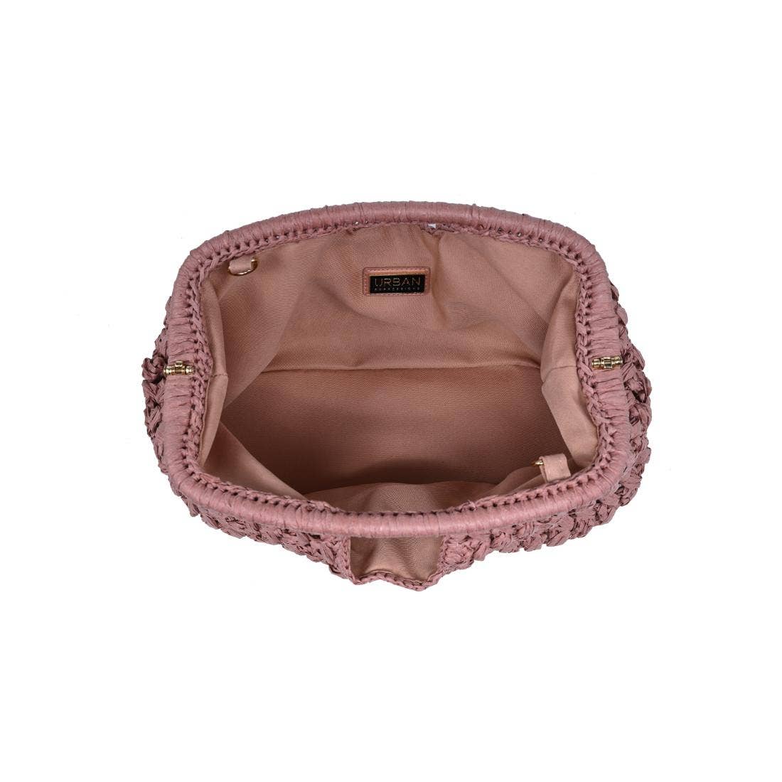 Abigail Crossbody - Mauve-Hand In Pocket