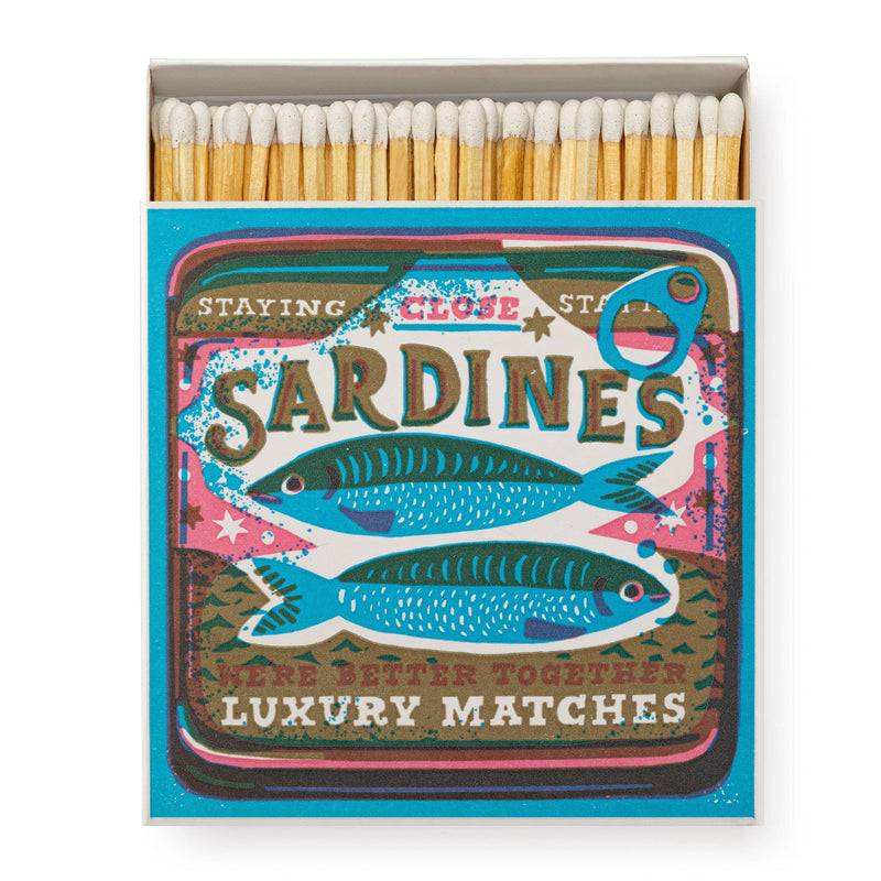 Better Together Sardines | Square - Safety Matches-Hand In Pocket