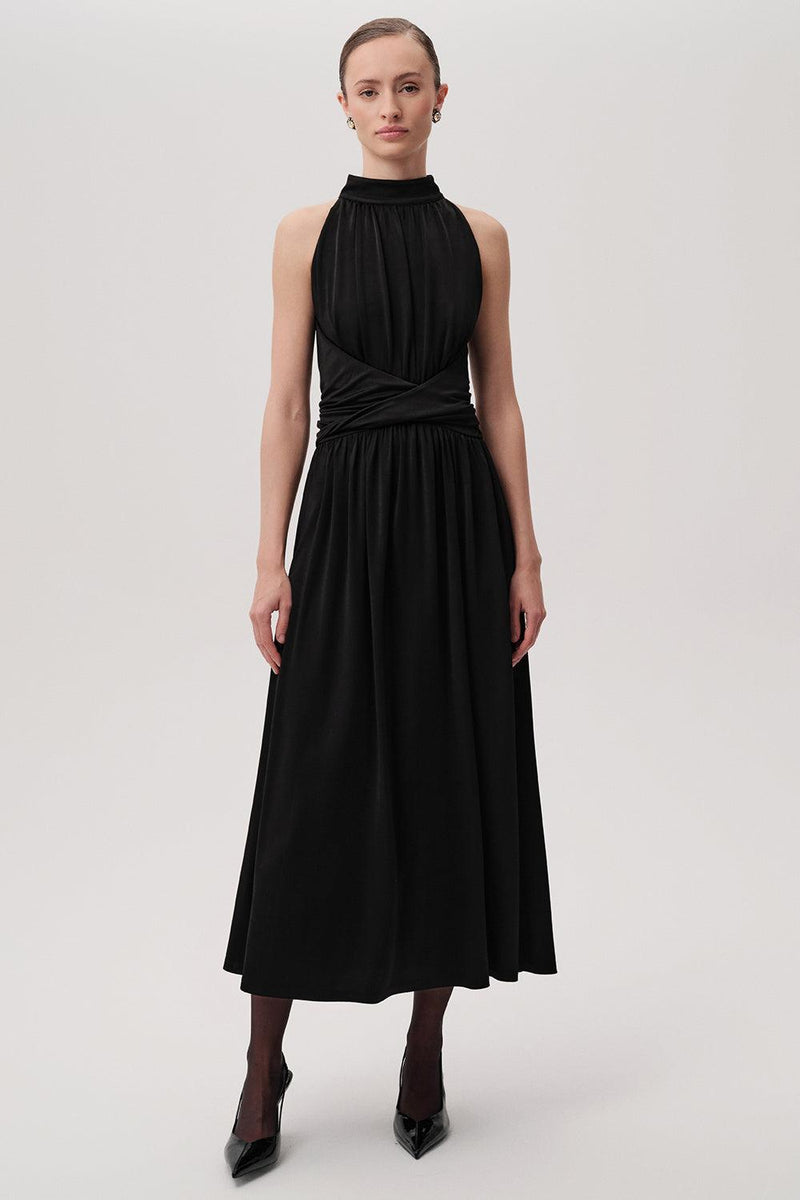 Exquise Jacuelyn K Dress- Black-Hand In Pocket