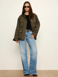 Sanctuary Reissue Field Jacket - Kalamata-Hand In Pocket