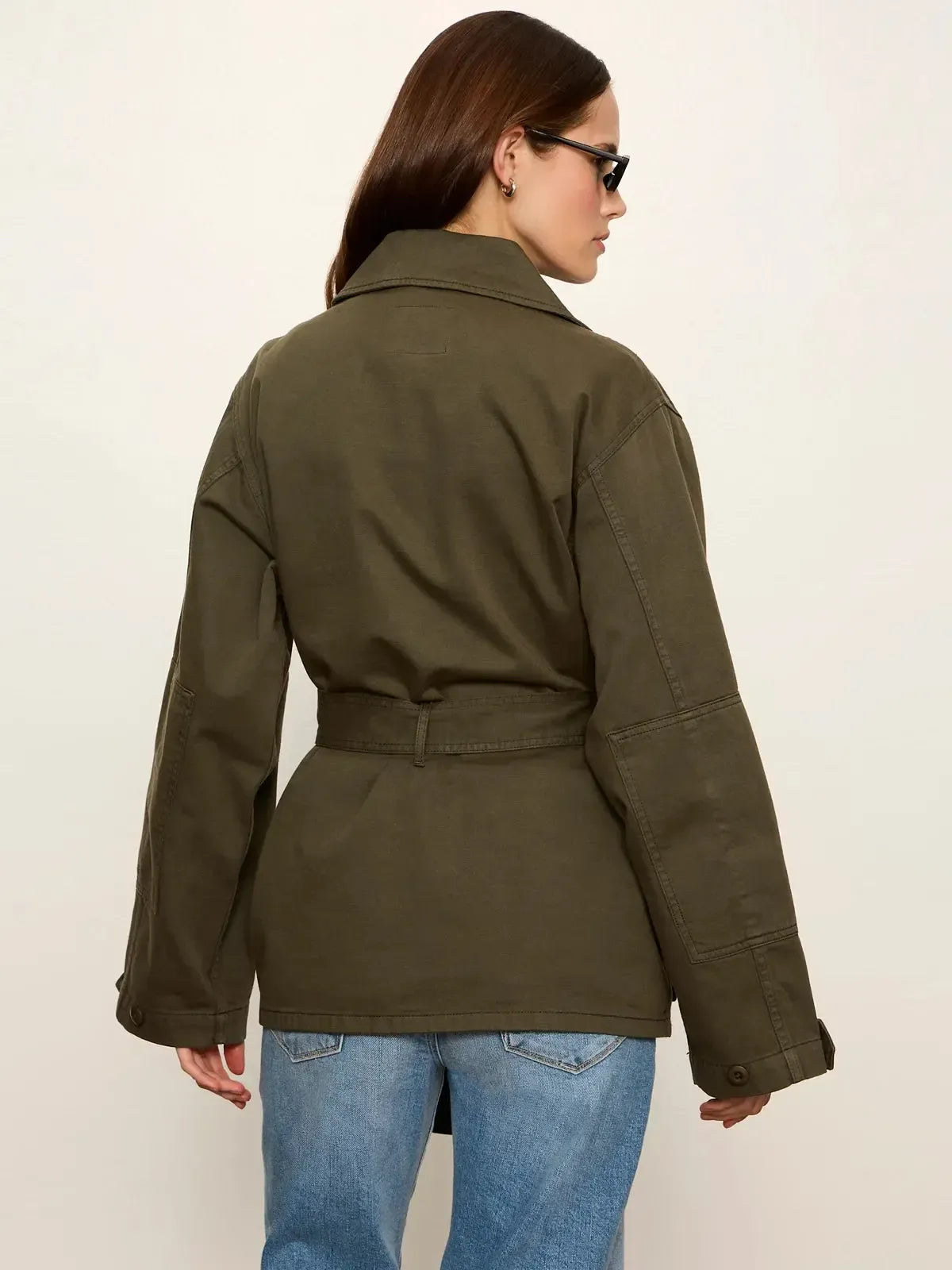 Sanctuary Reissue Field Jacket - Kalamata-Hand In Pocket