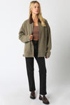 Eli Barn Jacket- Olive