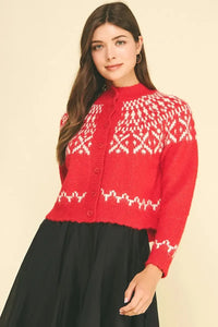 Colette Sweater - Red