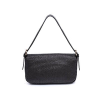 Gloria - Straw Crossbody: Chocolate