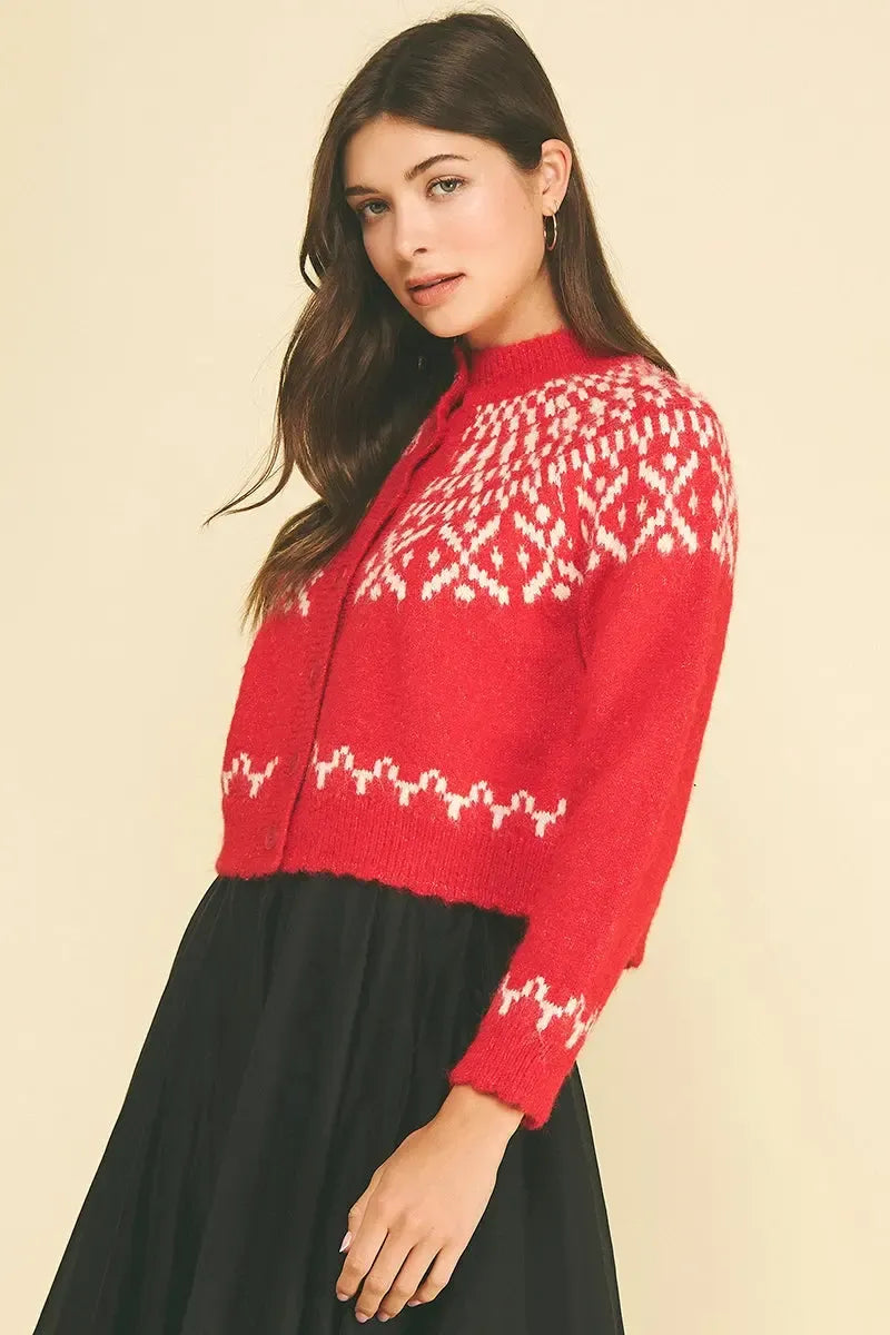 Colette Sweater - Red