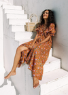 Cleobella Mahani Kaftan Dress-Hand In Pocket
