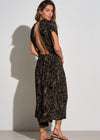 Leilani Maxi Dress - Black Natural-Hand In Pocket