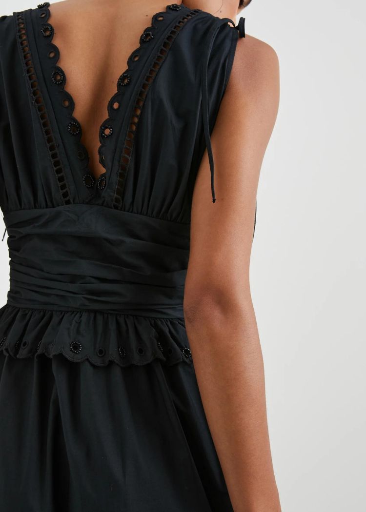 Rails Esmeralda Dress- Black-Hand In Pocket