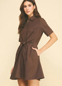 Dahlia Dress -Espressso