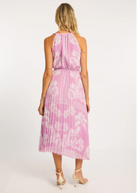 Caballero Nouvel Dress- Palm Serenade-Hand In Pocket