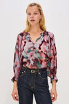 Rails Mariah Top - Magenta Verbena-Hand In Pocket