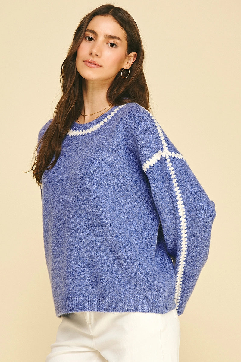 Bonnie Sweater - Blue