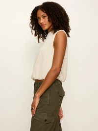 Sanctuary Quinn Bubble Shell - Bone-Hand In Pocket