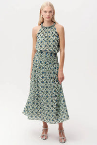 Exquise Eldon Skirt - Multi Color-Hand In Pocket