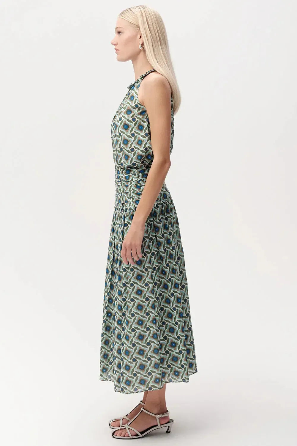 Exquise Eldon Skirt - Multi Color-Hand In Pocket
