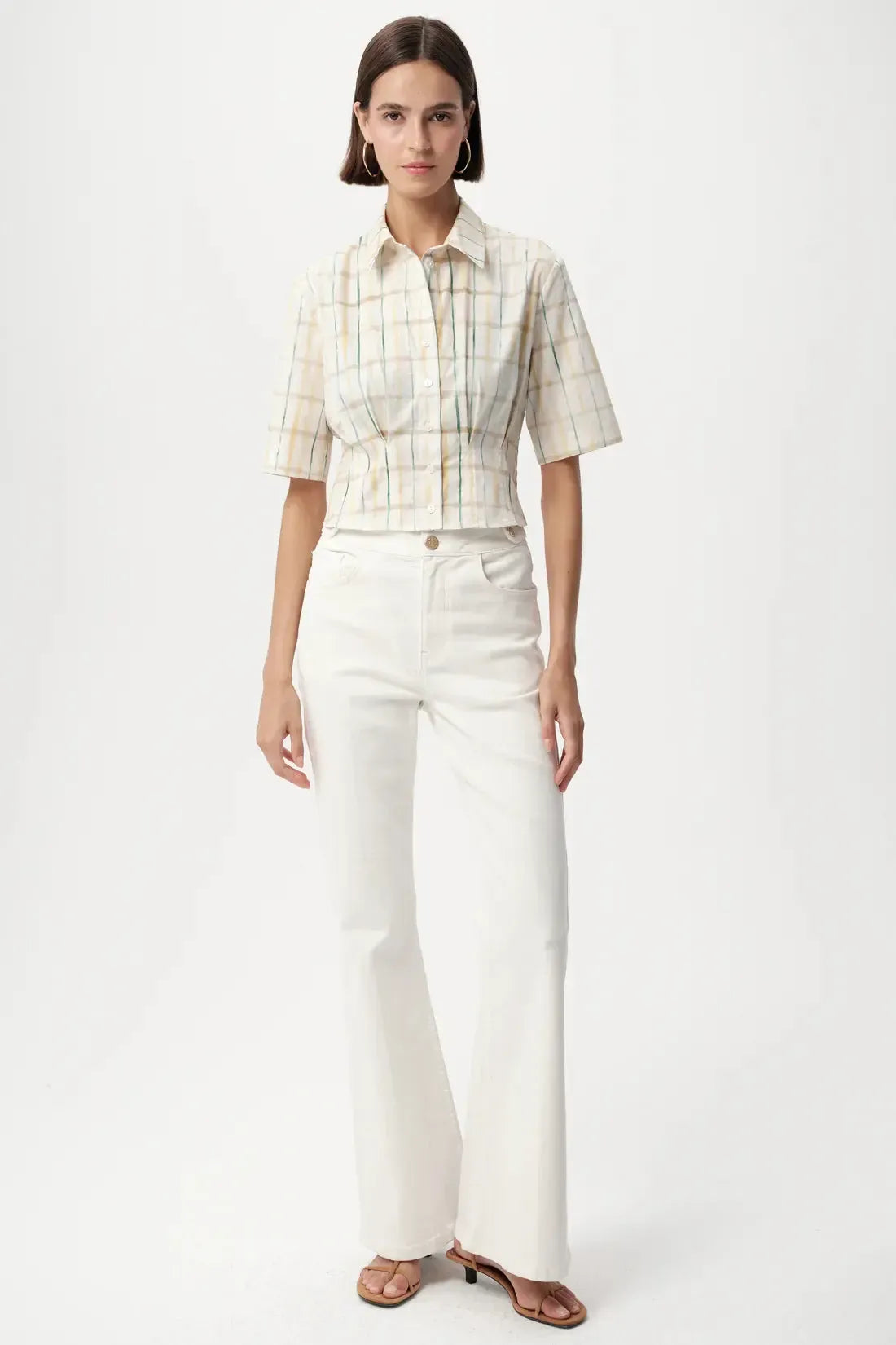 Exquise Alezae Shirt - Multi Color-Hand In Pocket