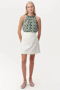 Exquise Carressa Shorts - White-Hand In Pocket