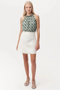 Exquise Carressa Shorts - White-Hand In Pocket