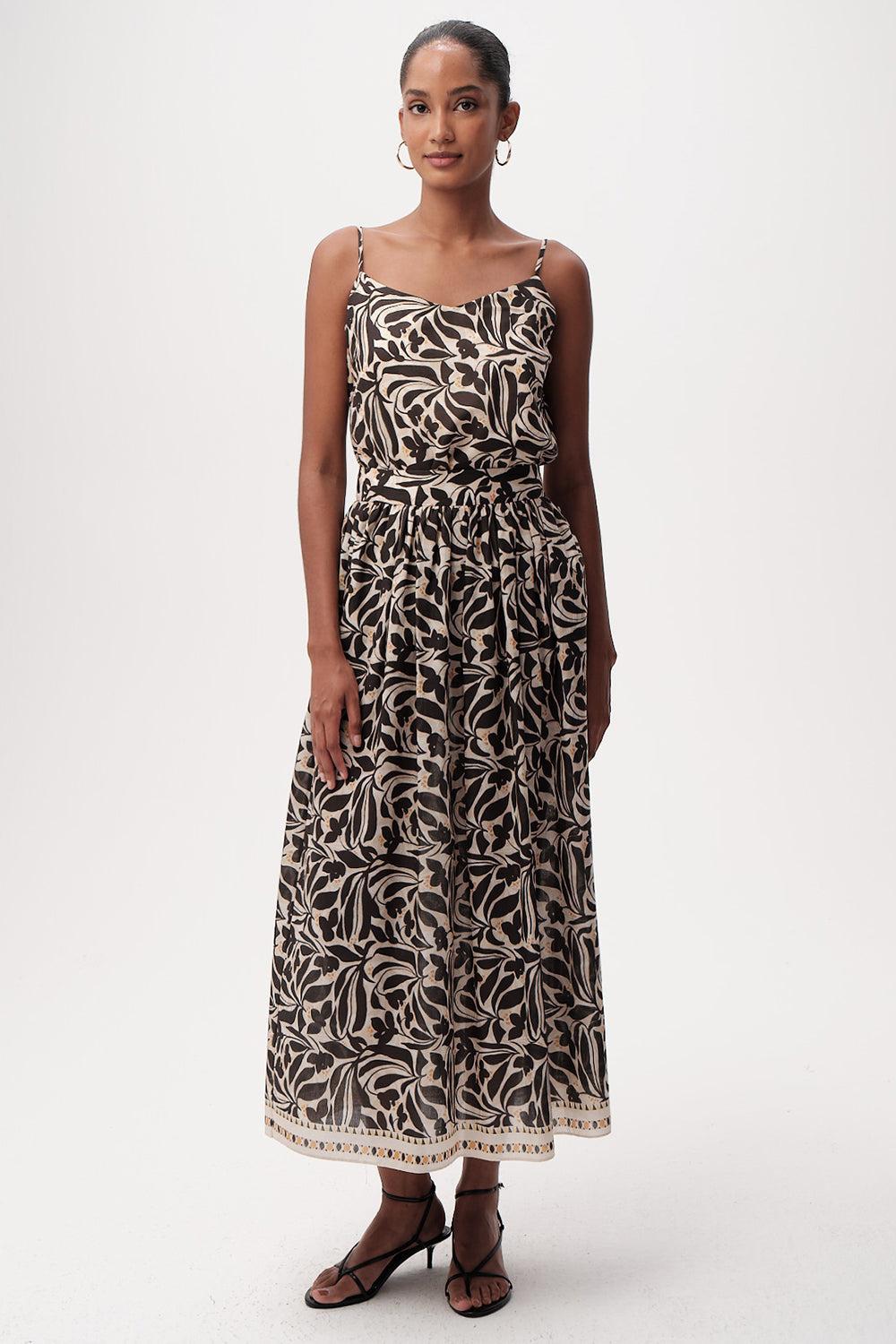 Exquise Chantal Skirt - Multi Color-Hand In Pocket