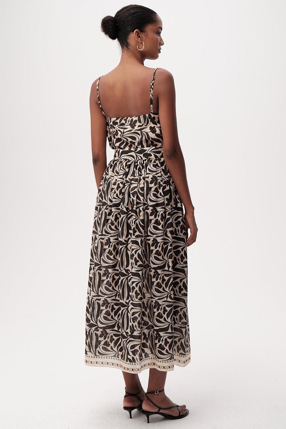 Exquise Chantal Skirt - Multi Color-Hand In Pocket