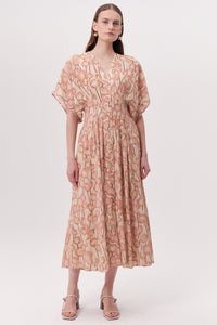 Exquise Mattie Dress- Multi-Hand In Pocket