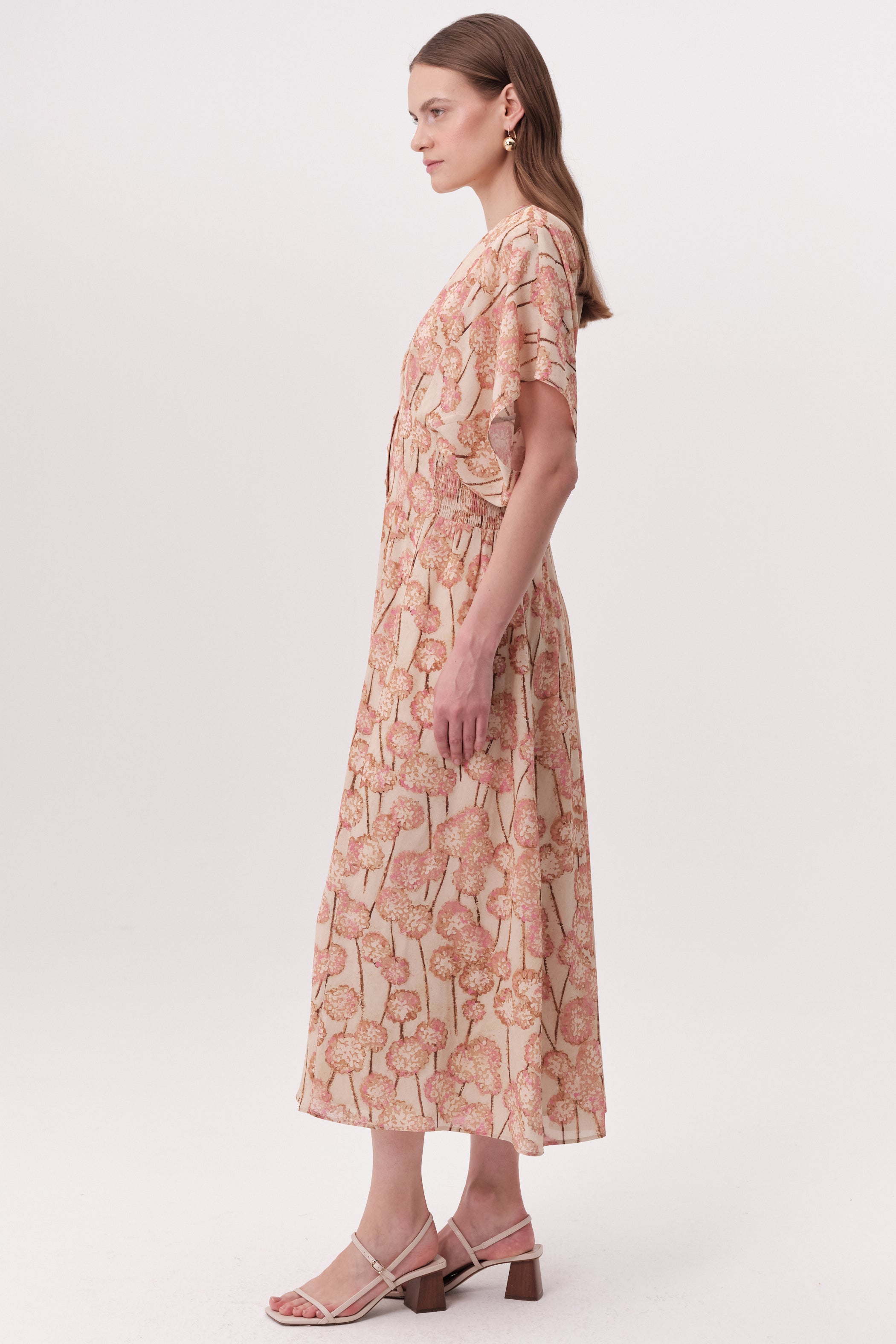 Exquise Mattie Dress- Multi-Hand In Pocket