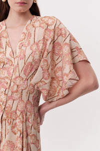 Exquise Mattie Dress- Multi-Hand In Pocket