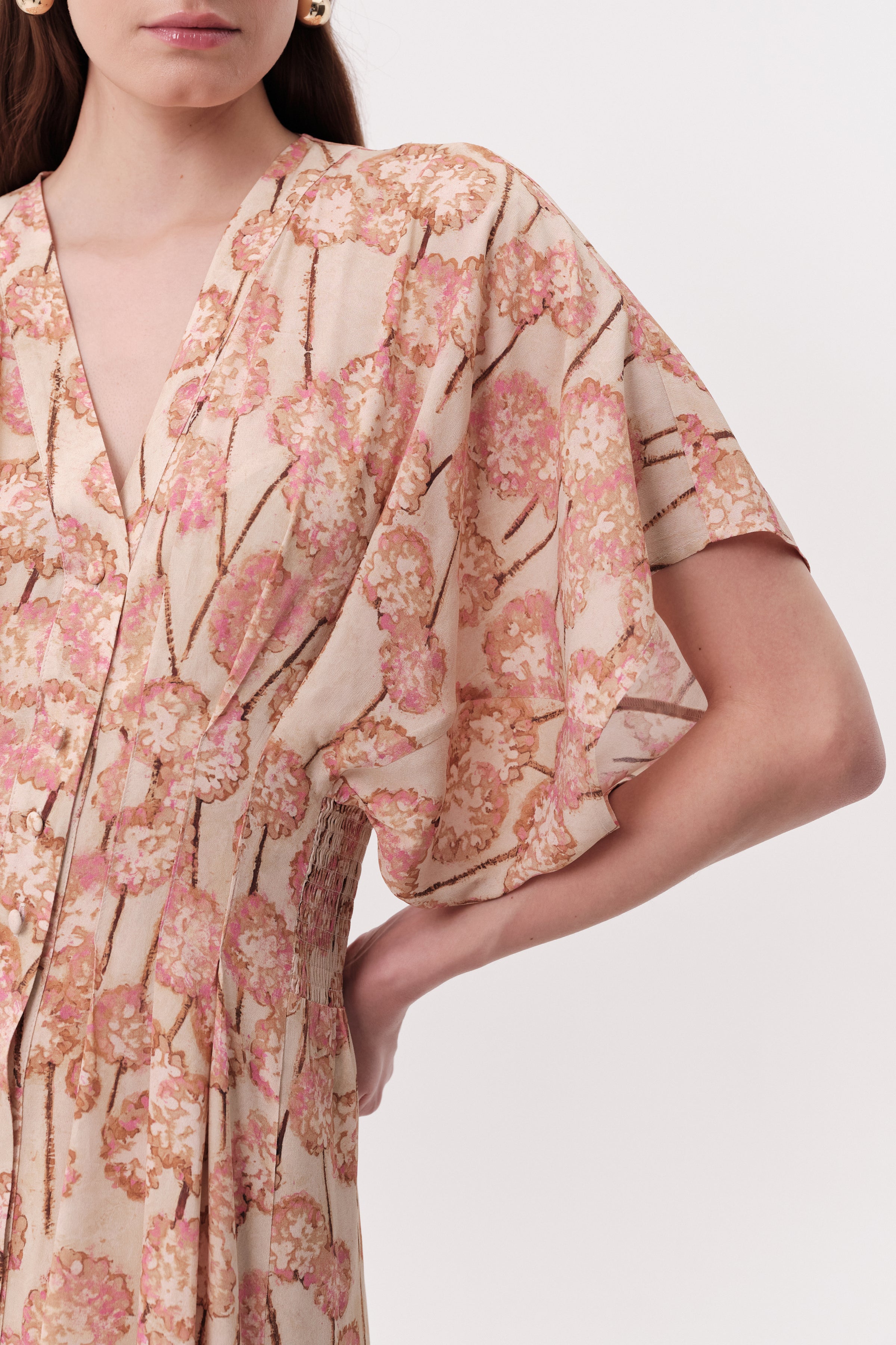 Exquise Mattie Dress- Multi-Hand In Pocket
