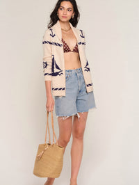 Heartloom Trixie Cardigan - Ivory-Hand In Pocket