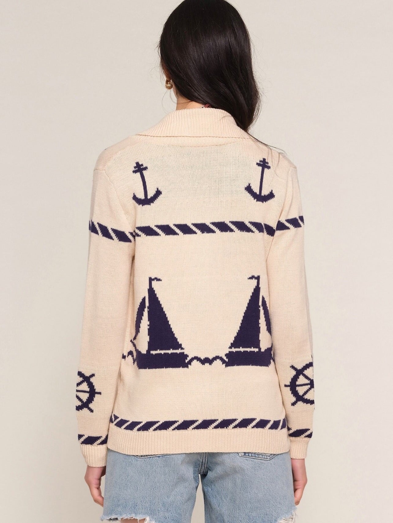 Heartloom Trixie Cardigan - Ivory-Hand In Pocket