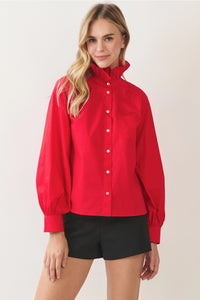 Audrey Top - Red-Hand In Pocket