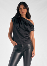 Gabrielle Top - Black-Hand In Pocket