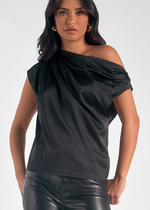 Gabrielle Top - Black-Hand In Pocket