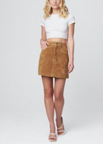 Blank NYC Pecan Skirt-Hand In Pocket